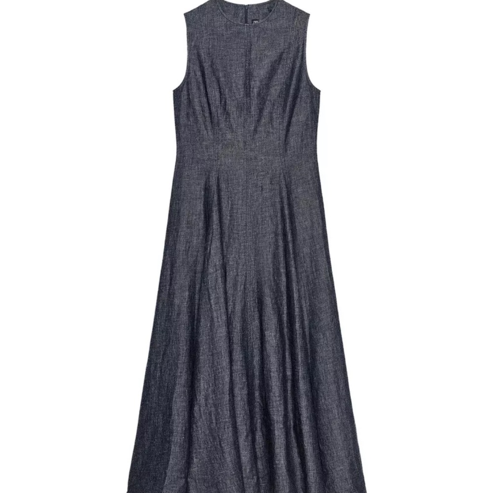 Zara Blue Maxi Dress